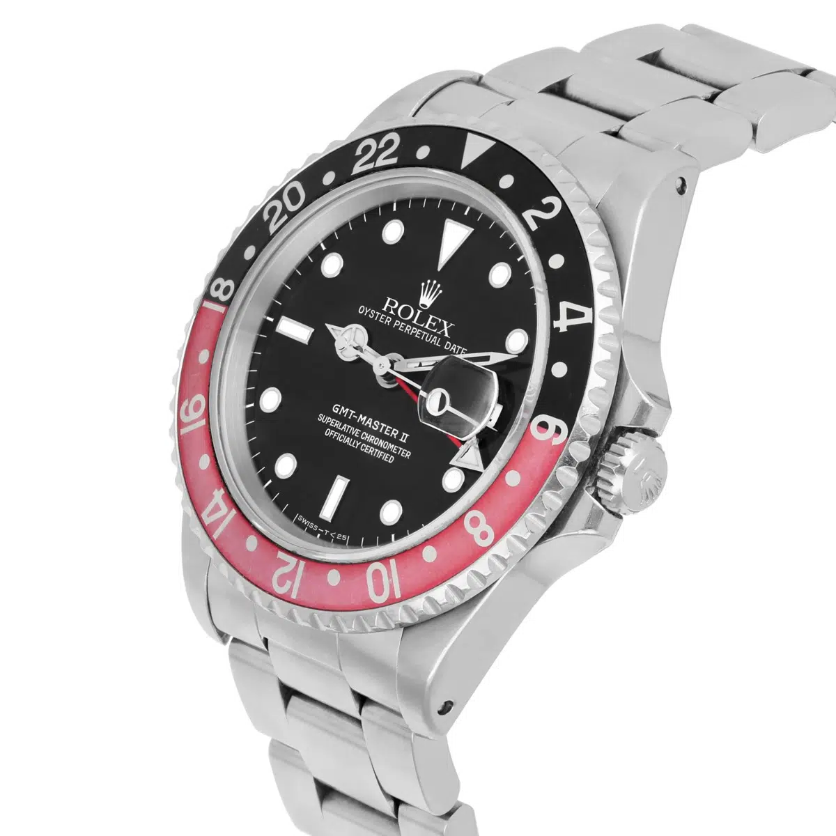 Rolex GMT-Master 40mm COKE Black Stainless Steel Watch Black/Red 16710 Year 1995 – image 3