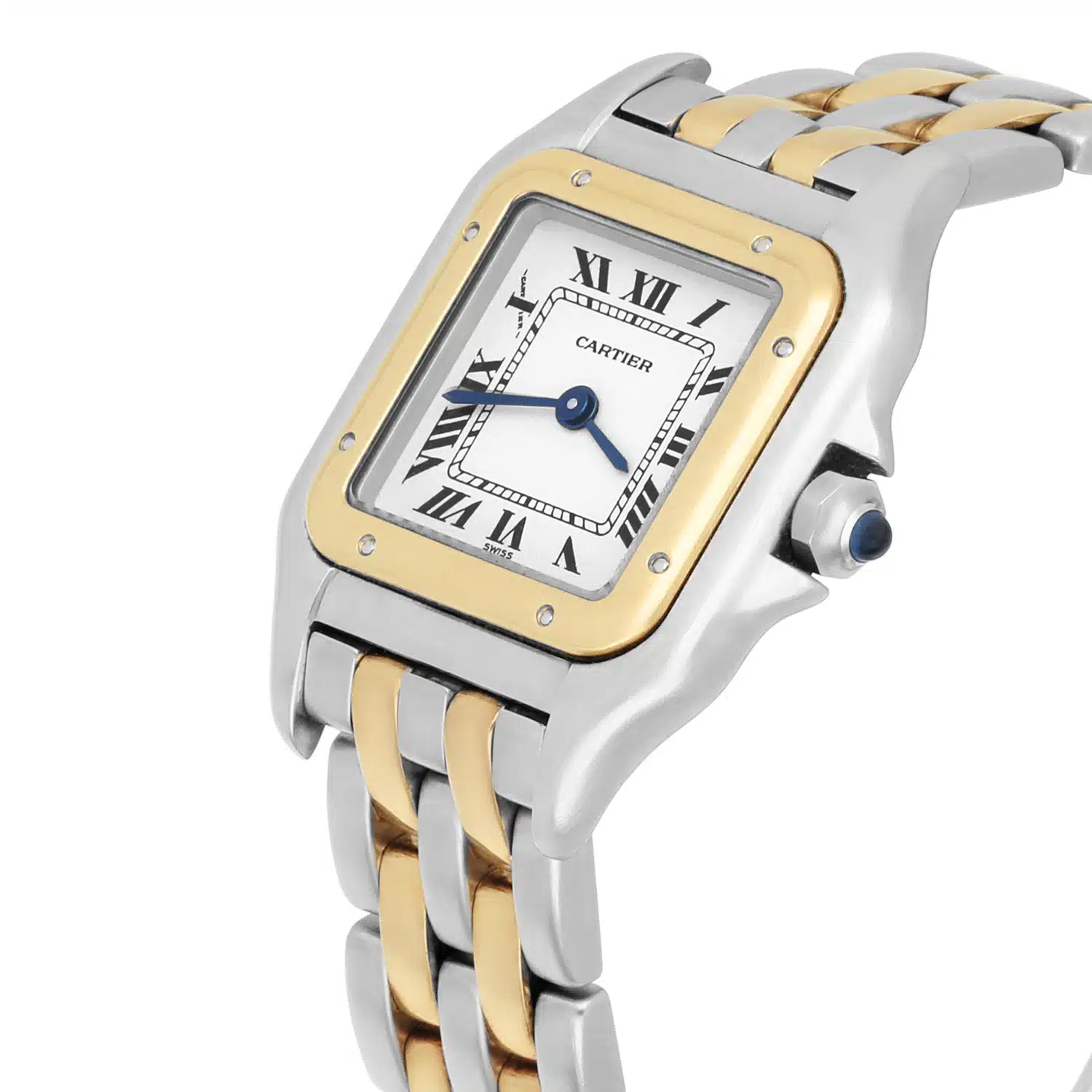 Cartier Panthère W25029b6 Ladies 18k Yellow Gold And Stainless Steel Quartz – image 4