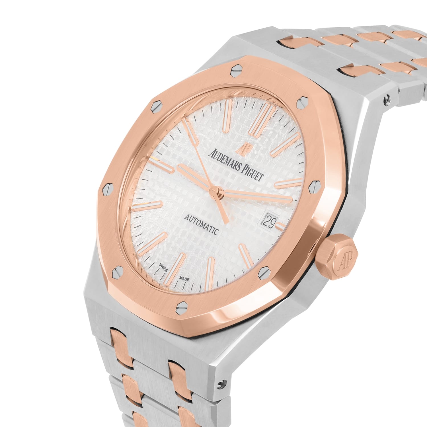Audemars Piguet Royal Oak Selfwinding 15400SR.OO.1220SR.01 Rose Gold & Stainless Steel Watch