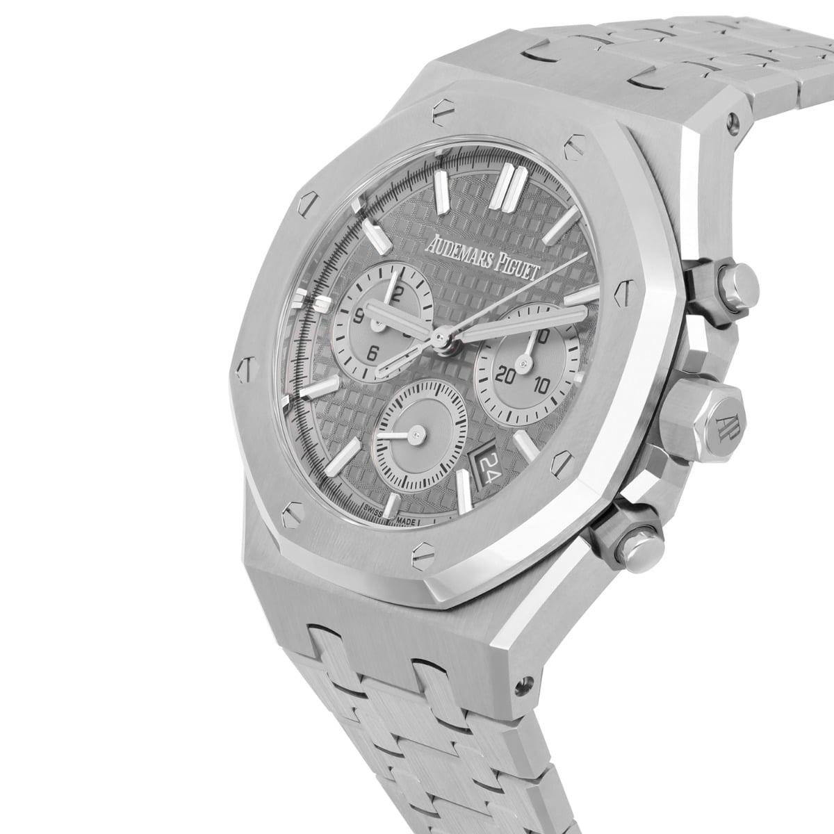 Audemars Piguet Royal Oak 38mm Grey Dial CHRONOGRAPH Ref# 26715ST.OO.1356ST.02