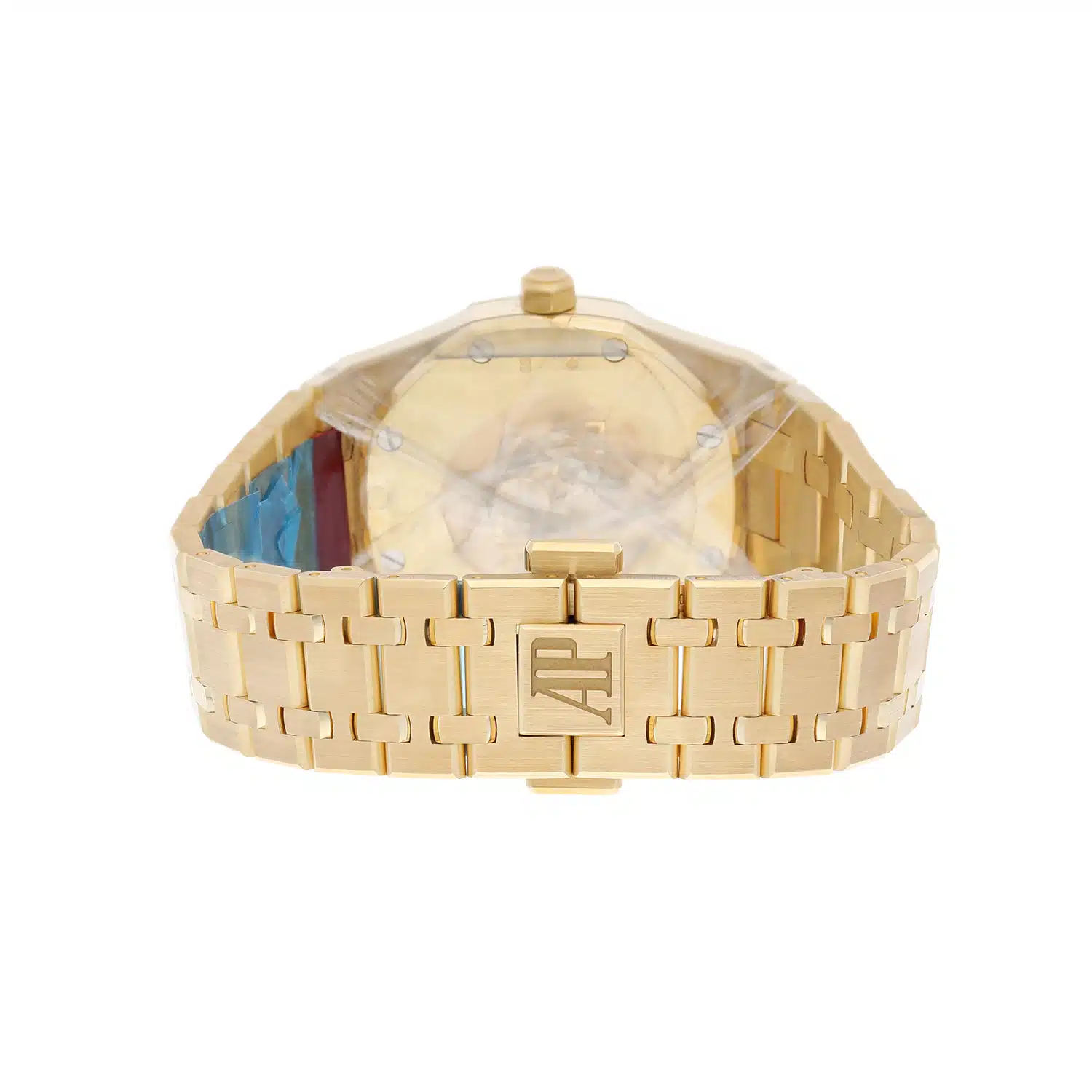 Audemars Piguet Royal Oak Lady 33 Blue Dial 67651BA.ZZ.1261BA.02 Yellow Gold Diamond – image 8