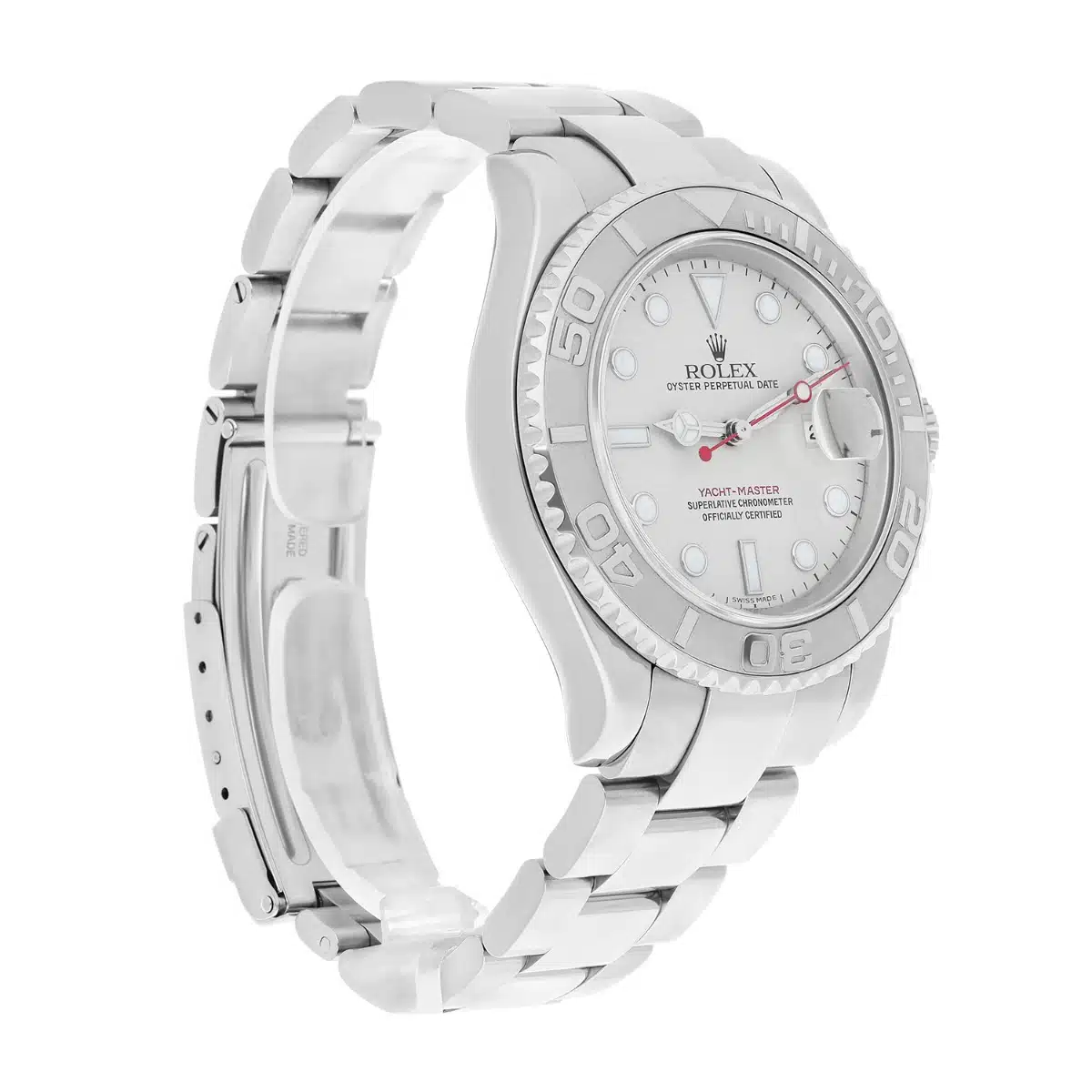 Rolex Yacht-Master 40mm Platinum Bezel Automatic Oyster Watch 16622 A Series – image 3