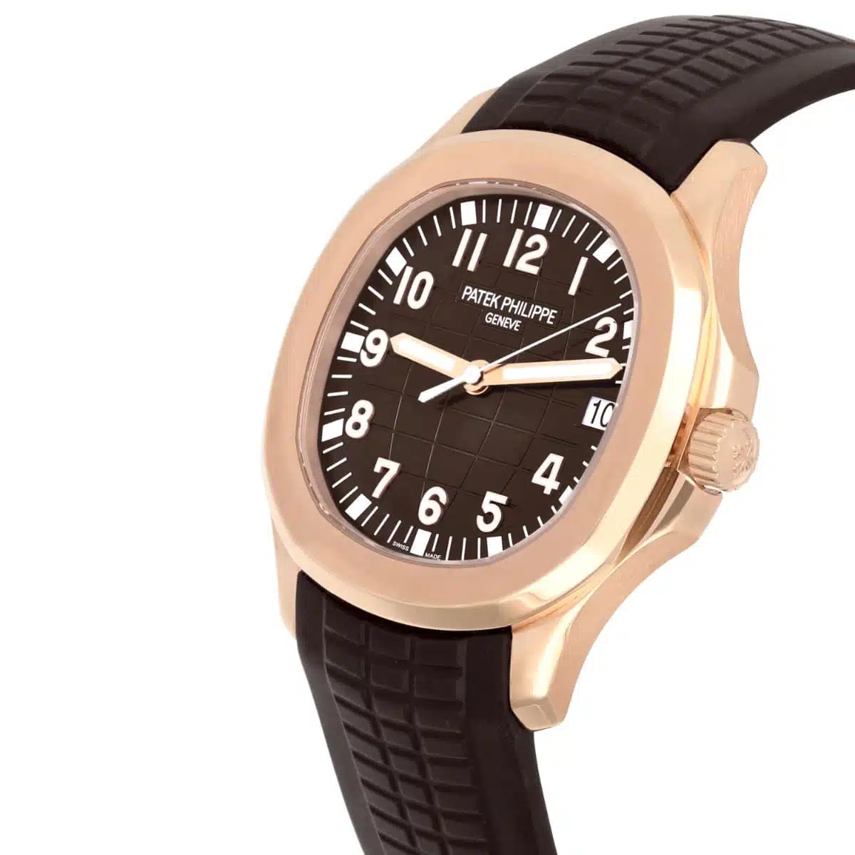 Patek Philippe Aquanaut 5167R Rose Gold With Brown Rubber Watch – image 3