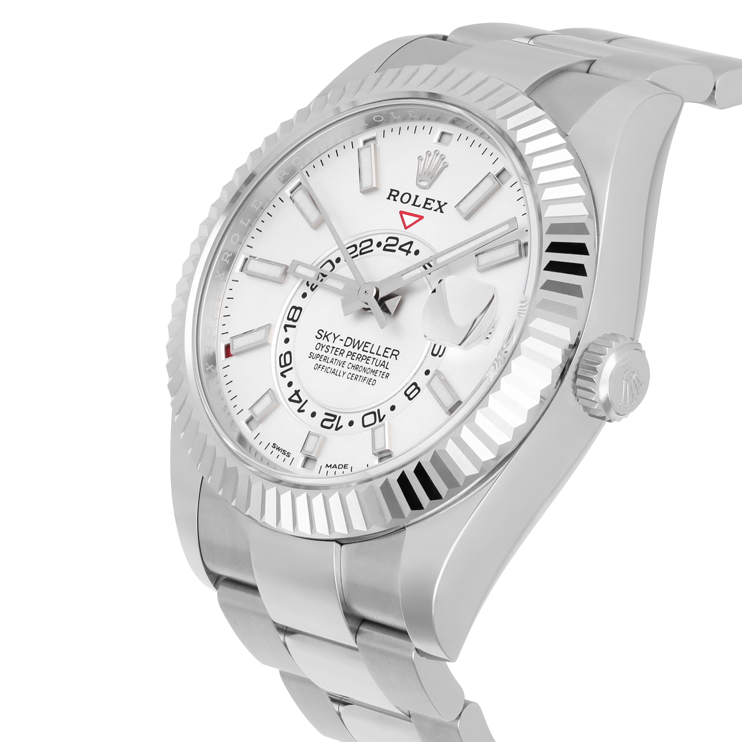 Rolex Sky-Dweller 326934-0001 White Dial Stainless Steel Oyster Unworn 2023