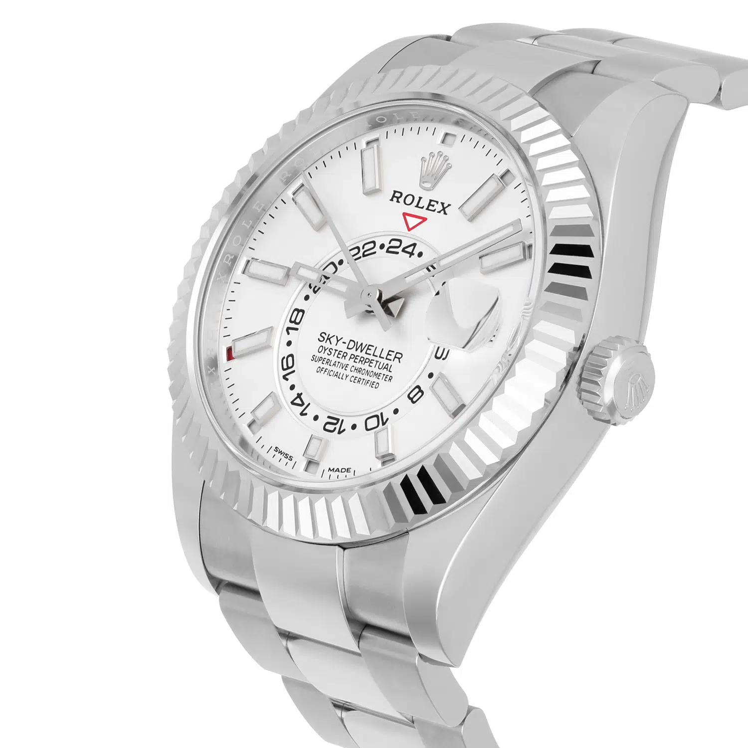 Rolex Sky-Dweller 326934-0001 White Dial Stainless Steel Oyster Unworn 2023 – image 3
