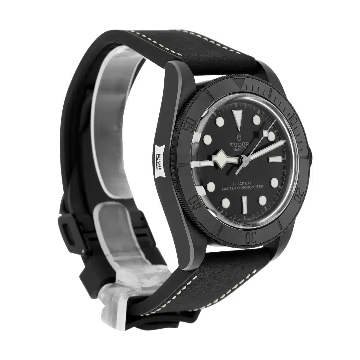 Tudor Black Bay 41 Black Ceramic Leather Strap Men's Watch M79210CNU-0001 Unworn – image 3