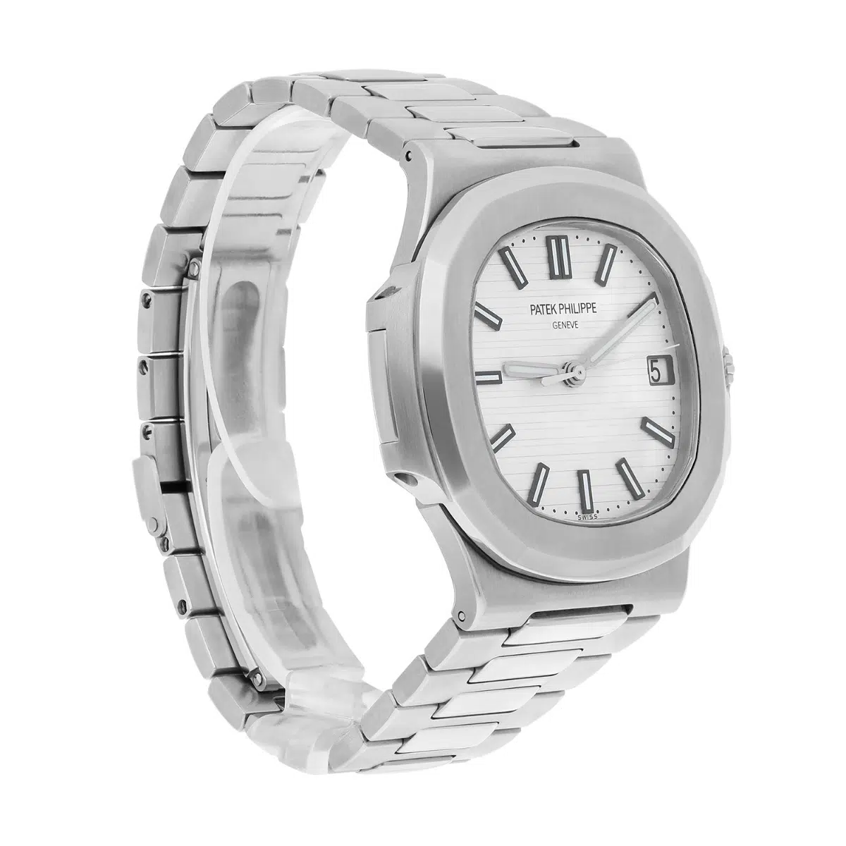 Patek Philippe Nautilus 5711/1A-011 Watch 40MM White Index Hour Markers Dial Stainless Steel – image 4