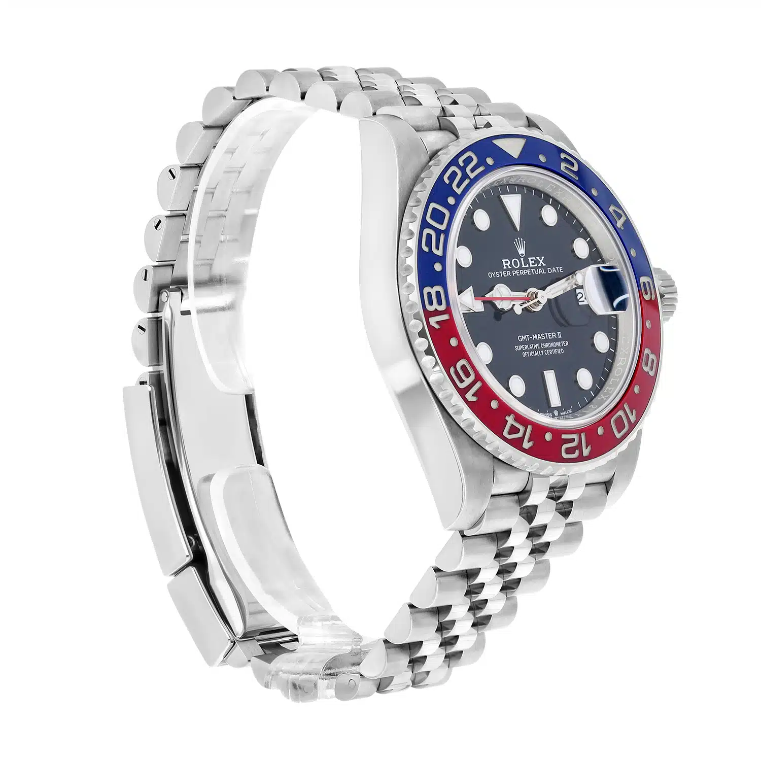 Rolex GMT-Master II Steel & Ceramic "Pepsi" Jubilee Watch 126710BLRO Complete – image 4