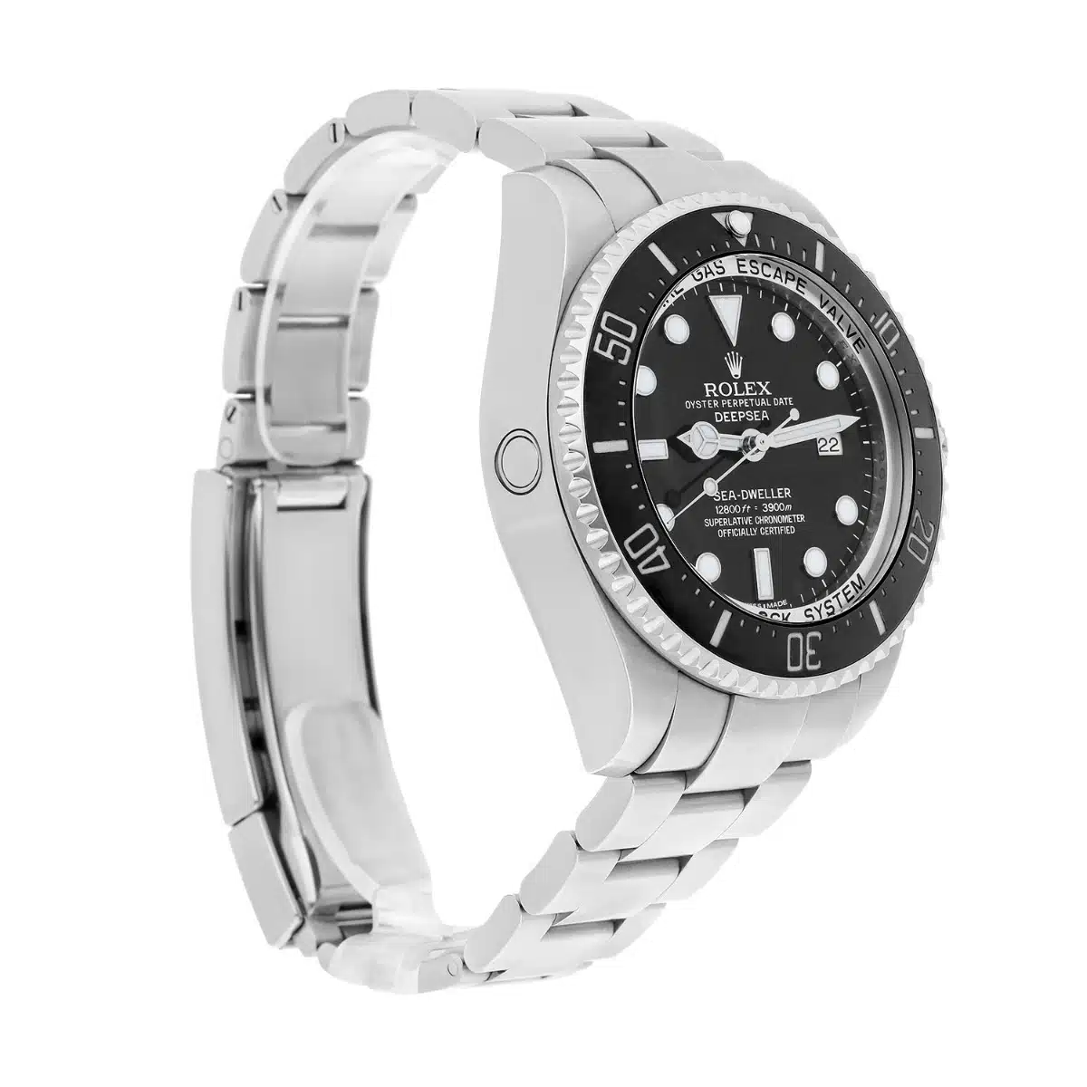 Rolex Black Dial Sea-Dweller 44mm 116660 Stainless Steel Oyster Watch 2012 – image 3