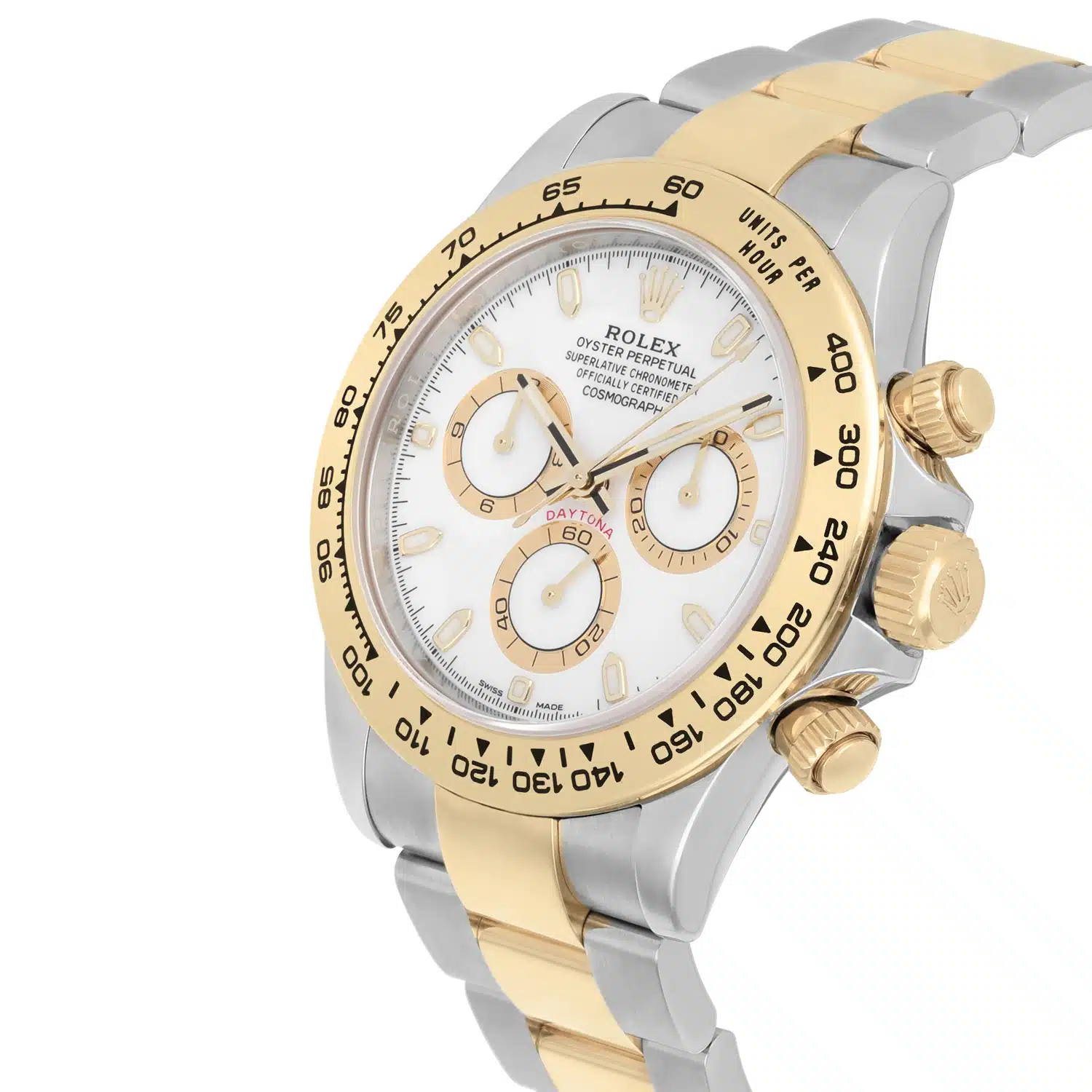 Rolex Cosmograph Daytona Stainless Steel/Yellow Gold White Dial Watch 116503 - 2022 – image 6