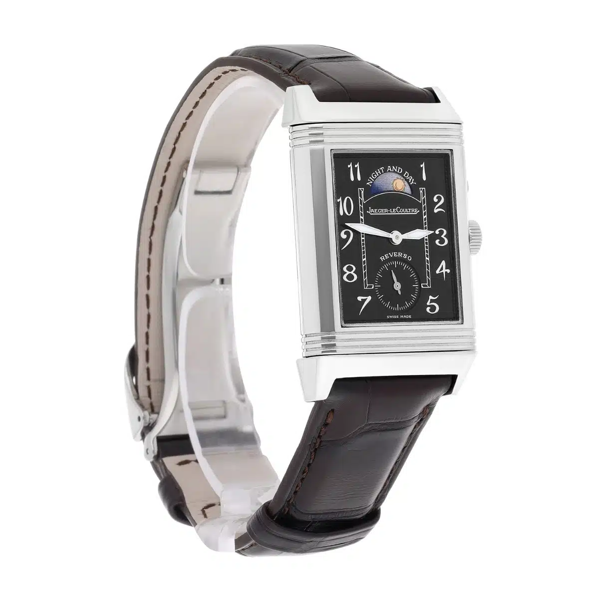 Jaeger LeCoultre Reverso Duo Night Day Size 26x42mm 18K White Gold Watch 270.3.54 – image 6