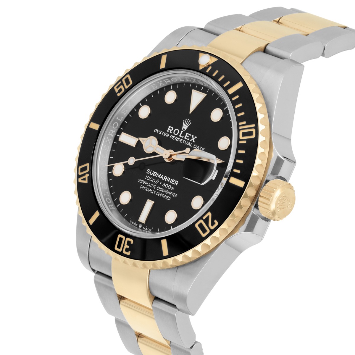 Rolex Submariner Date 126613LN Black Dial 18k Gold/Steel, Ceramic Complete Watch