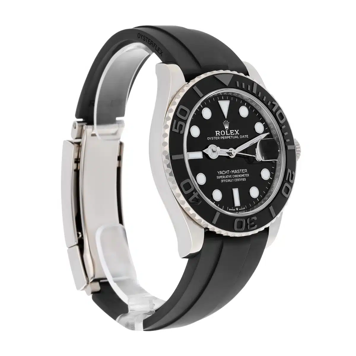 Rolex Yacht-Master 226659 42mm Oysterflex White Gold with Black Dial Watch - 2022 – image 3