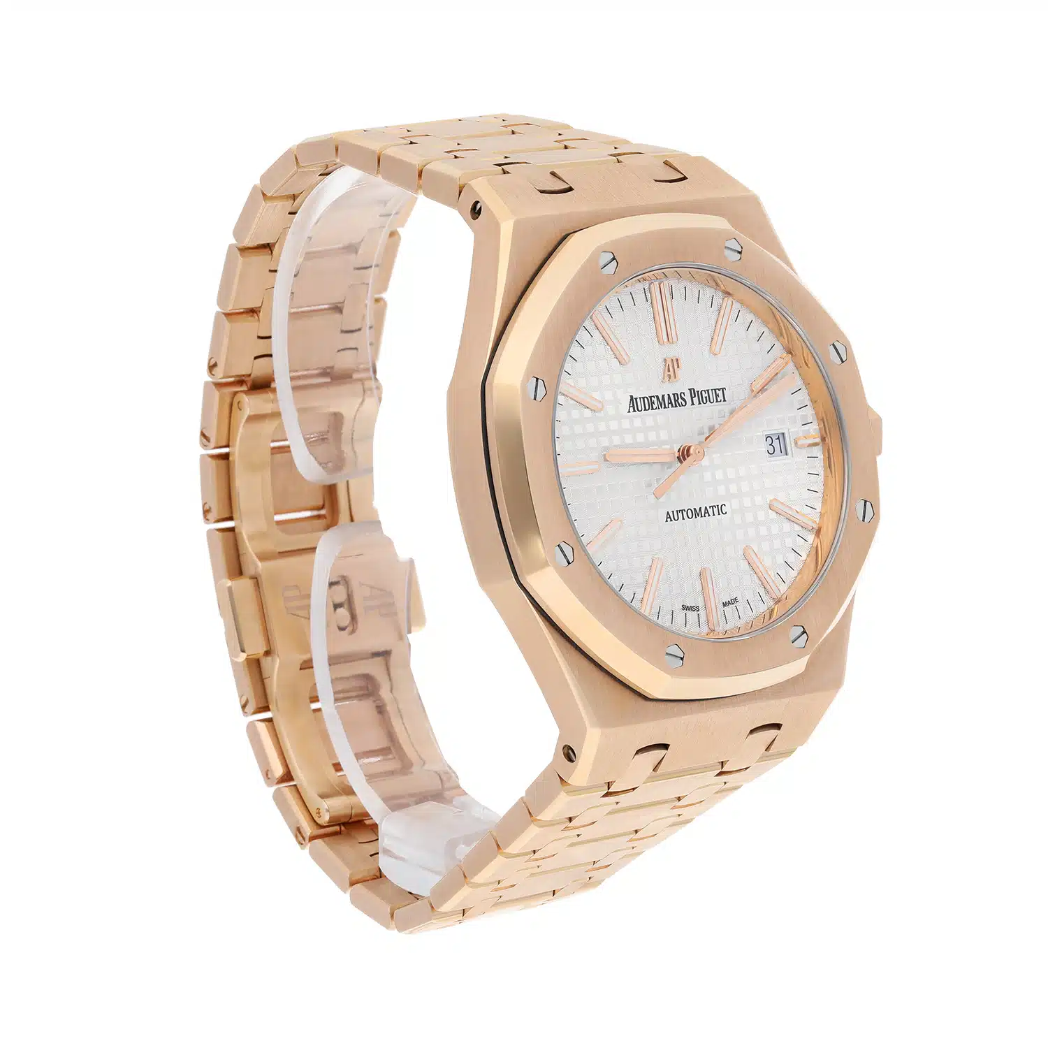 Audemars Piguet Royal Oak 15400OR.OO.1220OR.02 Selfwinding Auto Rose Gold Men 41mm Watch – image 3