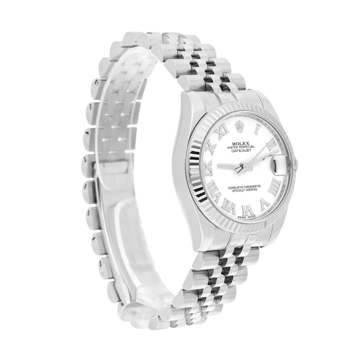 Rolex Datejust 31mm 178274-0073 Complete Stainless Jubilee White Dial Midsize Watch