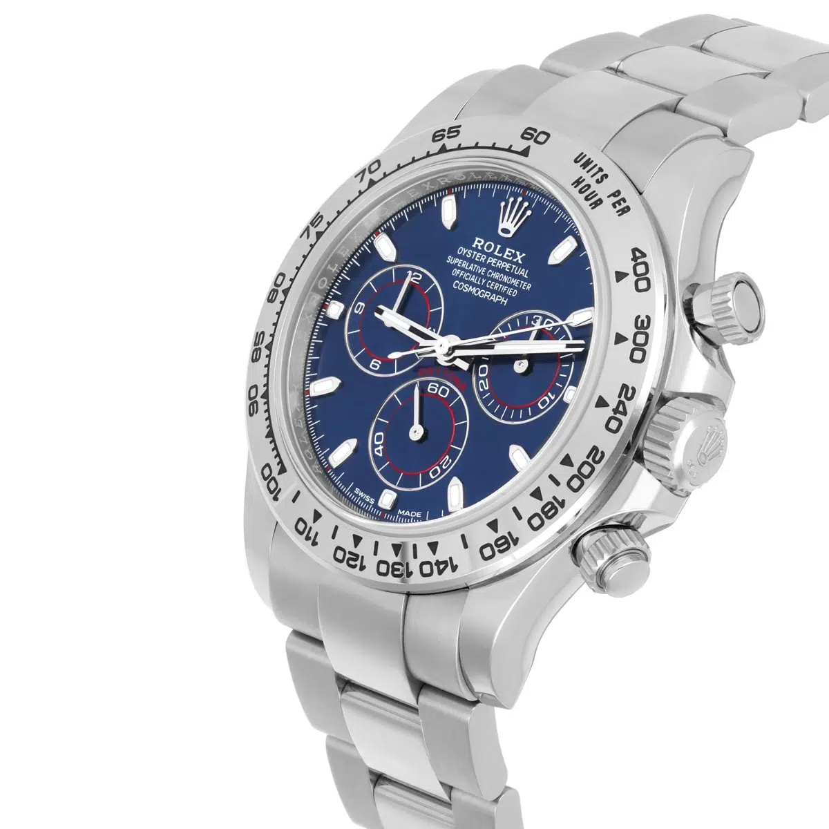 Rolex Cosmograph Daytona White Gold 40mm Blue Dial 116509 Complete 2020 – image 5