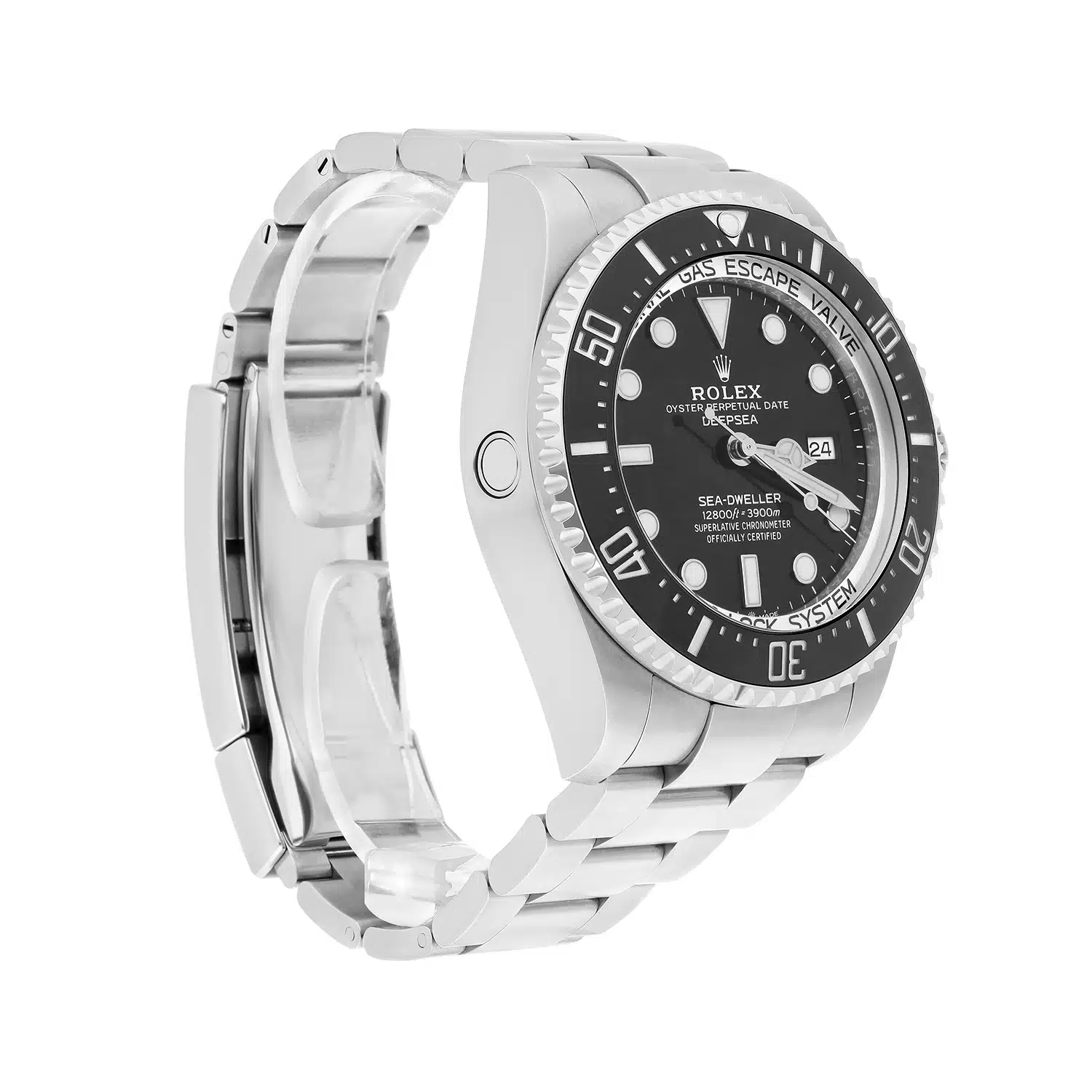 Rolex Sea-Dweller Deepsea Steel/Ceramic Black Dial Mens 44mm Watch 126660 – image 3