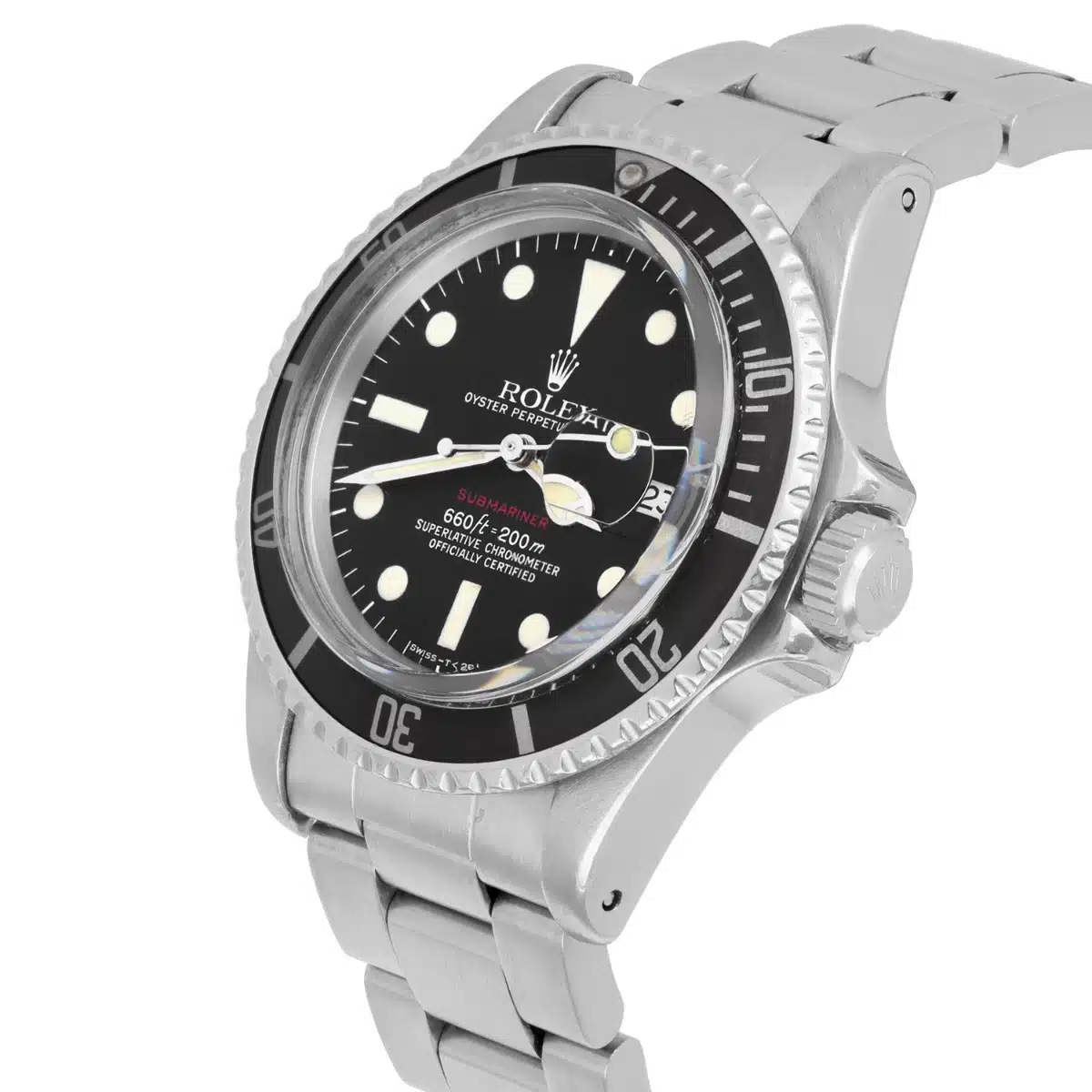 Rolex Submariner 1680 Unpolished Stainless Steel Black Dial – image 3