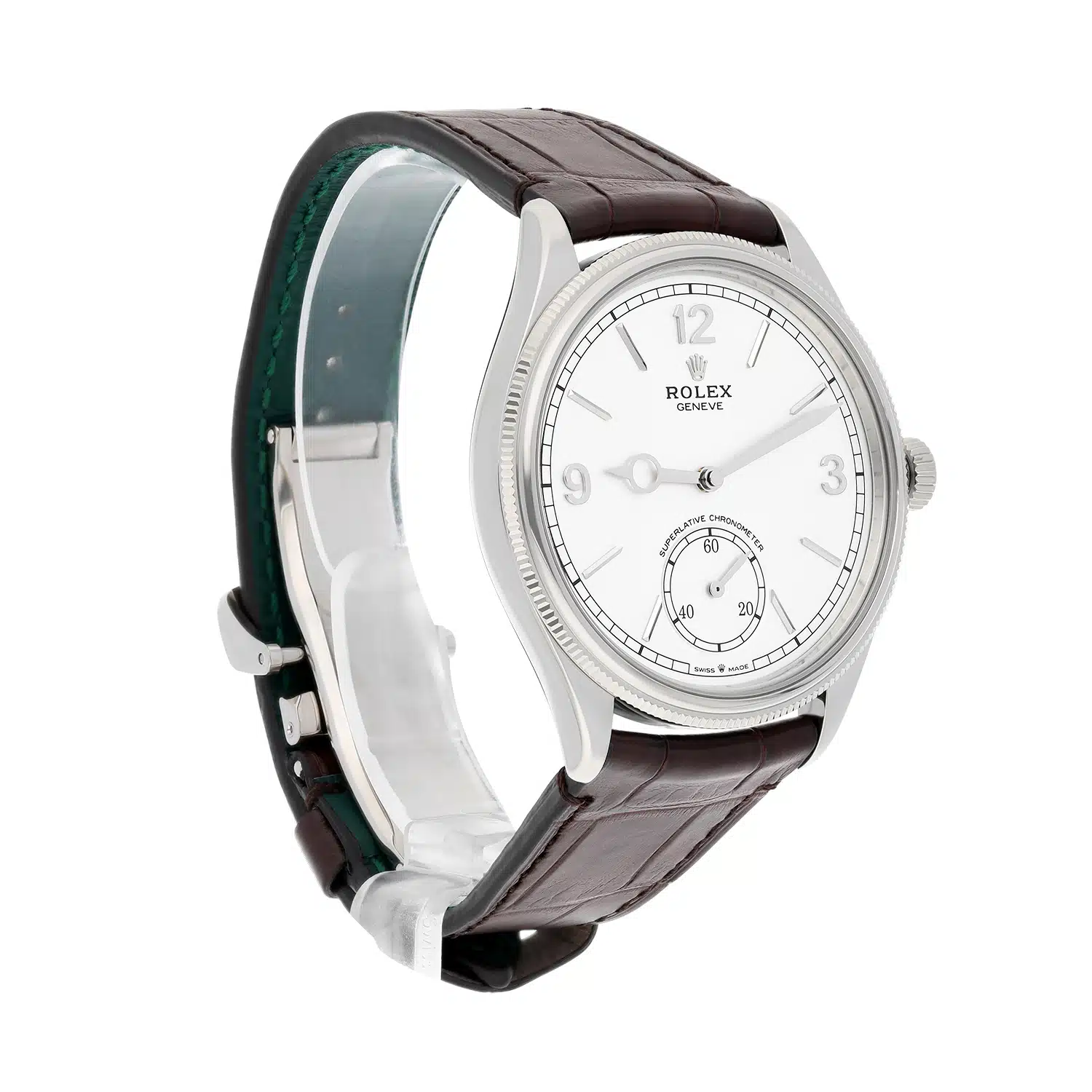 Rolex Perpetual 1908 Ref. 52509-0006 - 18kt White Gold 39mm White Dial – image 6