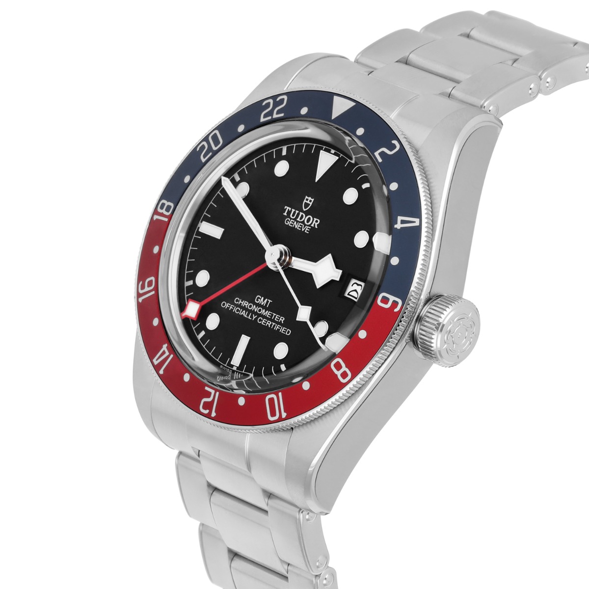 Tudor Black Bay GMT Pepsi Stainless Steel Men's Watch 79830RB Complete Unworn