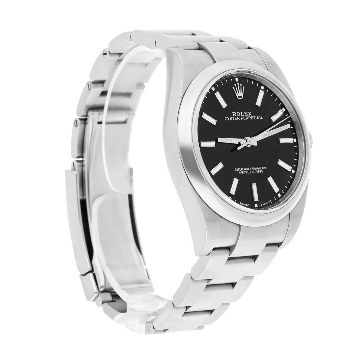 Rolex Oyster Perpetual 114300-0005 Black Dial Oyster Bracelet Complete – image 4