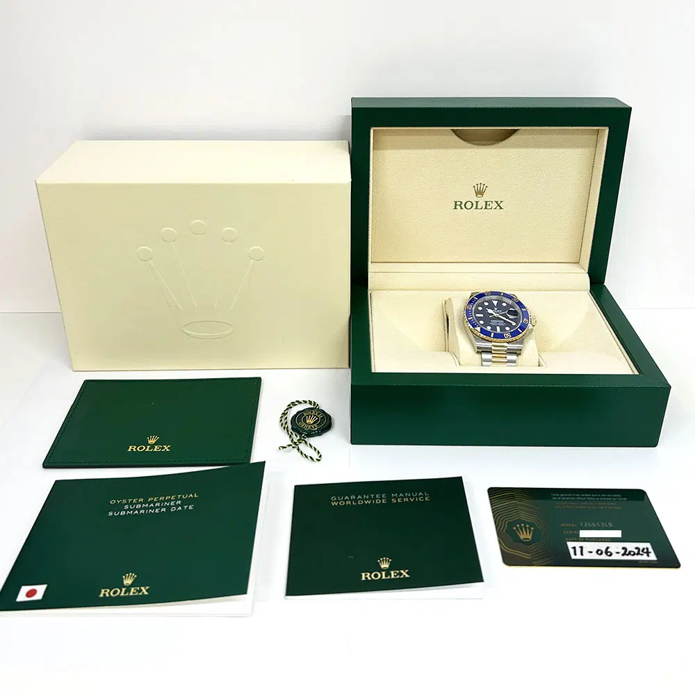 Rolex Submariner Date 41mm Ceramic Bezel Steel and Gold Blue 126613LB Men's Watch 2024 – image 8