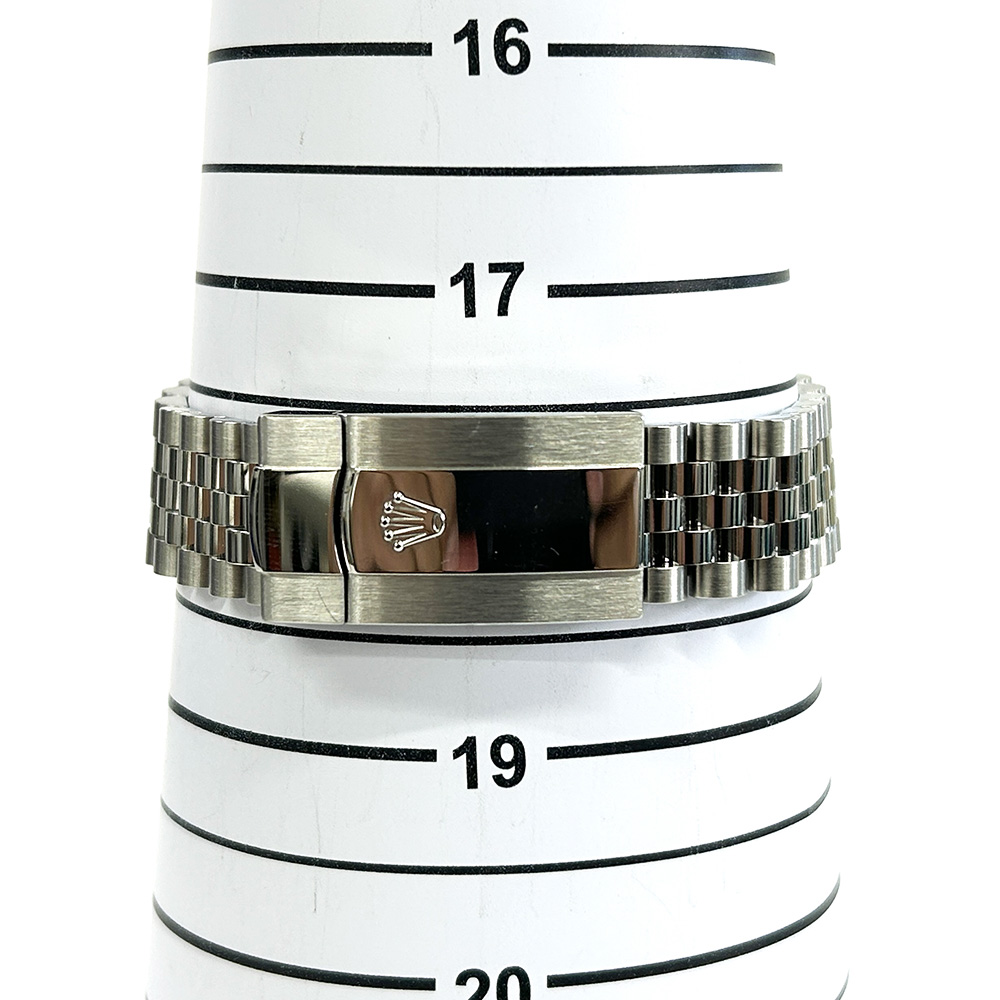 Rolex Datejust 41 Jubilee 126334 Stainless Steel/18K White Gold White Mother of Pearl Dial Watch 2022