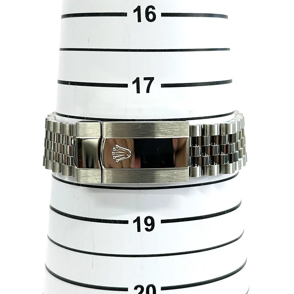 Rolex Datejust 41 Jubilee 126334 Stainless Steel/18K White Gold White Mother of Pearl Dial Watch 2022 – image 6
