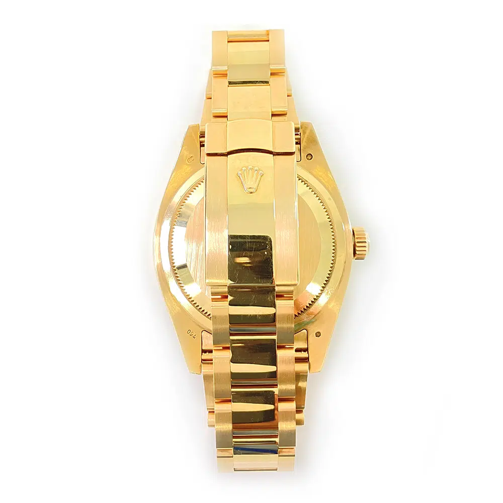 Rolex Sky-Dweller 42mm 326938 Oyster Yellow Gold Watch Champagne Arabic Dial 2019 – image 4
