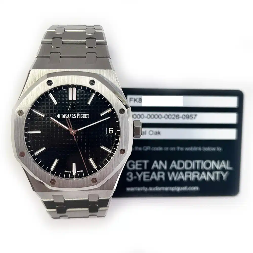 Audemars Piguet Royal Oak 15500ST.OO.1220ST.03 41mm Stainless Steel with Black Dial Watch 2021 – image 2
