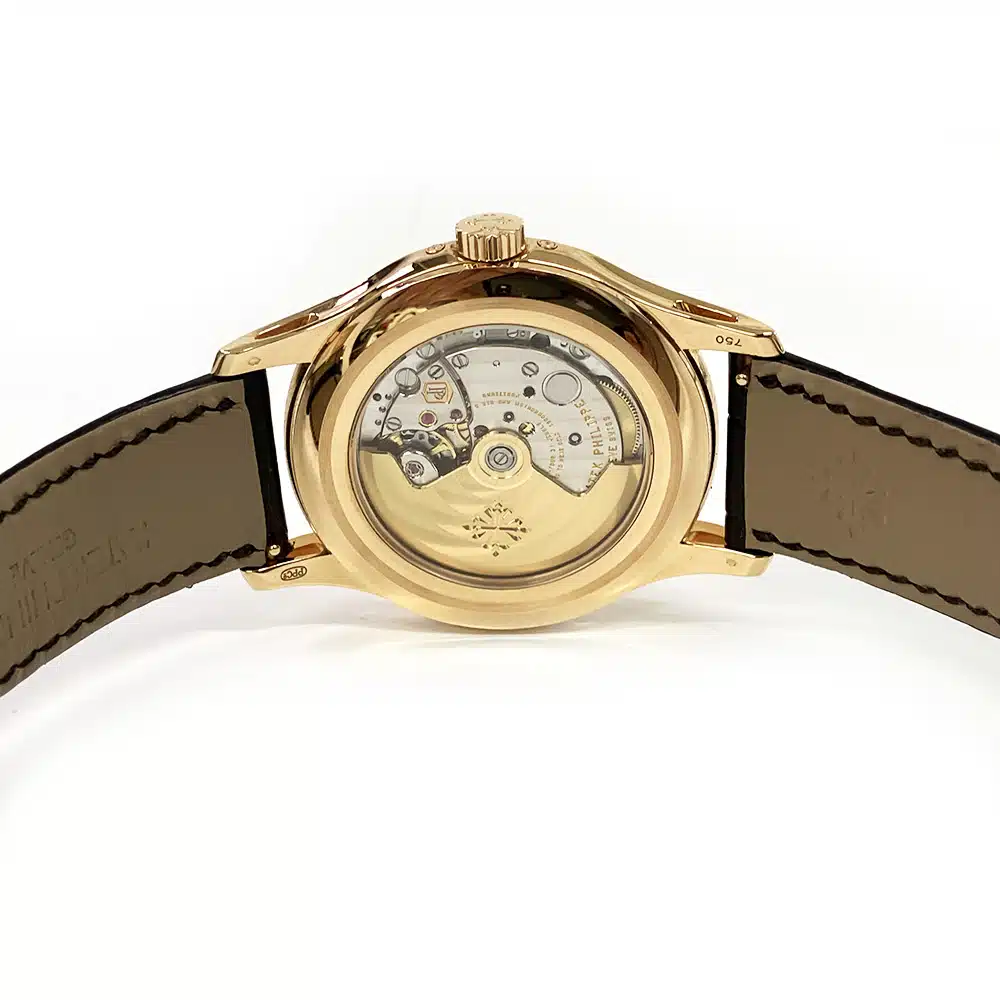Patek Philippe Complications  Annual Calendar 40mm 5205R-001 Rose Gold With Brown Leather Watch White Dial 2020 – image 7