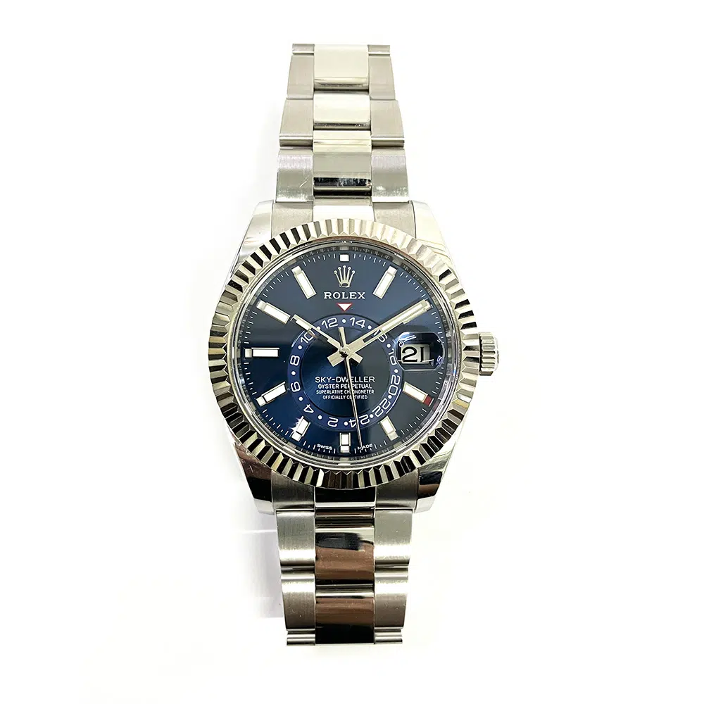 Rolex Sky-Dweller Oyster 42mm 326934 Stainless Steel with Blue Dial Watch 2021 – image 2