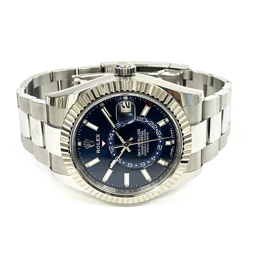 Rolex Sky-Dweller Oyster 42mm 326934 Stainless Steel with Blue Dial Watch 2021 – image 3