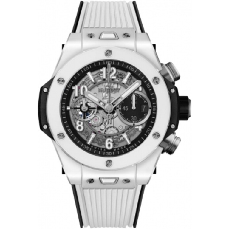 Hublot Big Bang UNICO 421.HX.1170.RX Ceramic/ White Strap