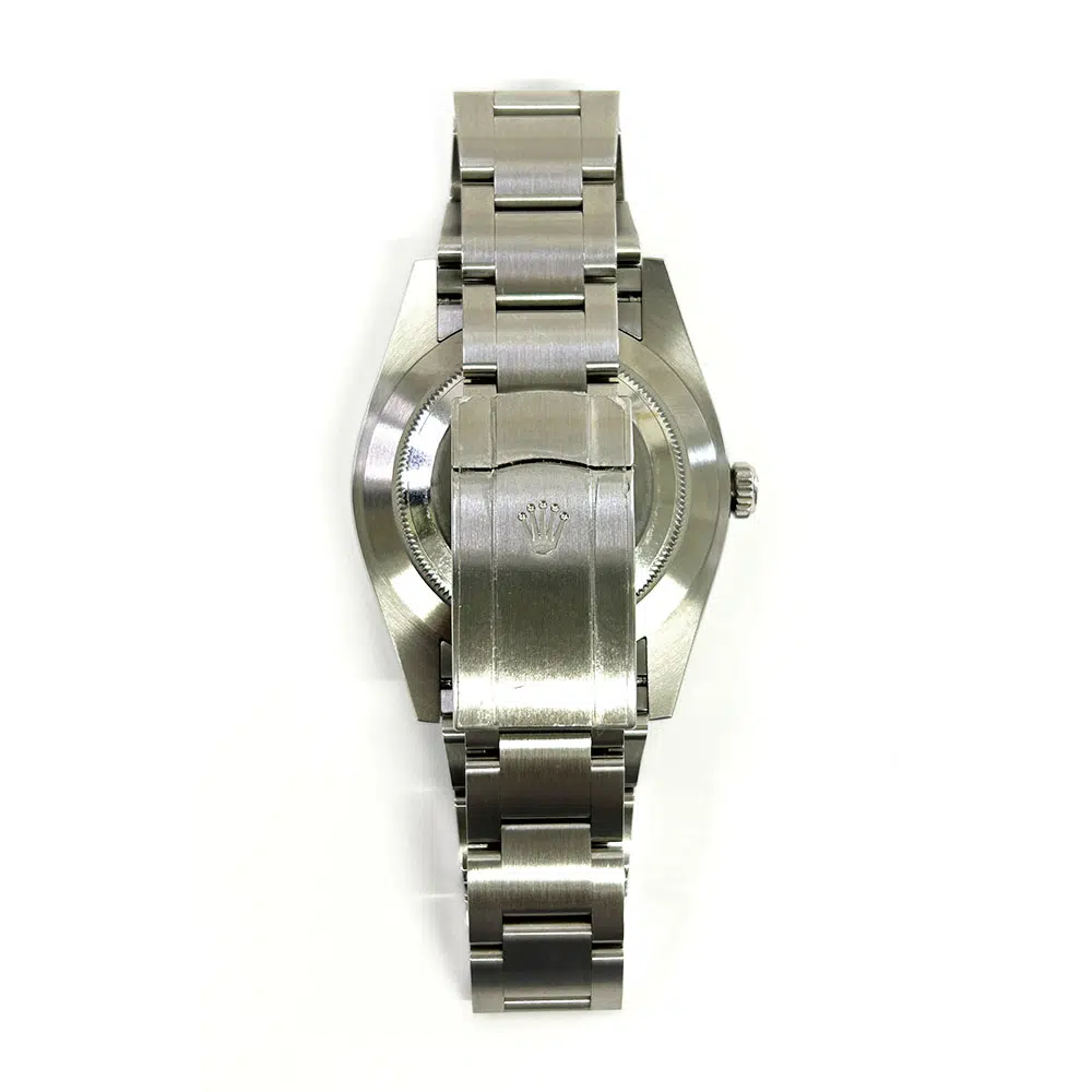 Rolex Oyster Perpetual 41mm 124300-0004 Stainless Steel Watch Yellow Index Dial 2021 – image 5