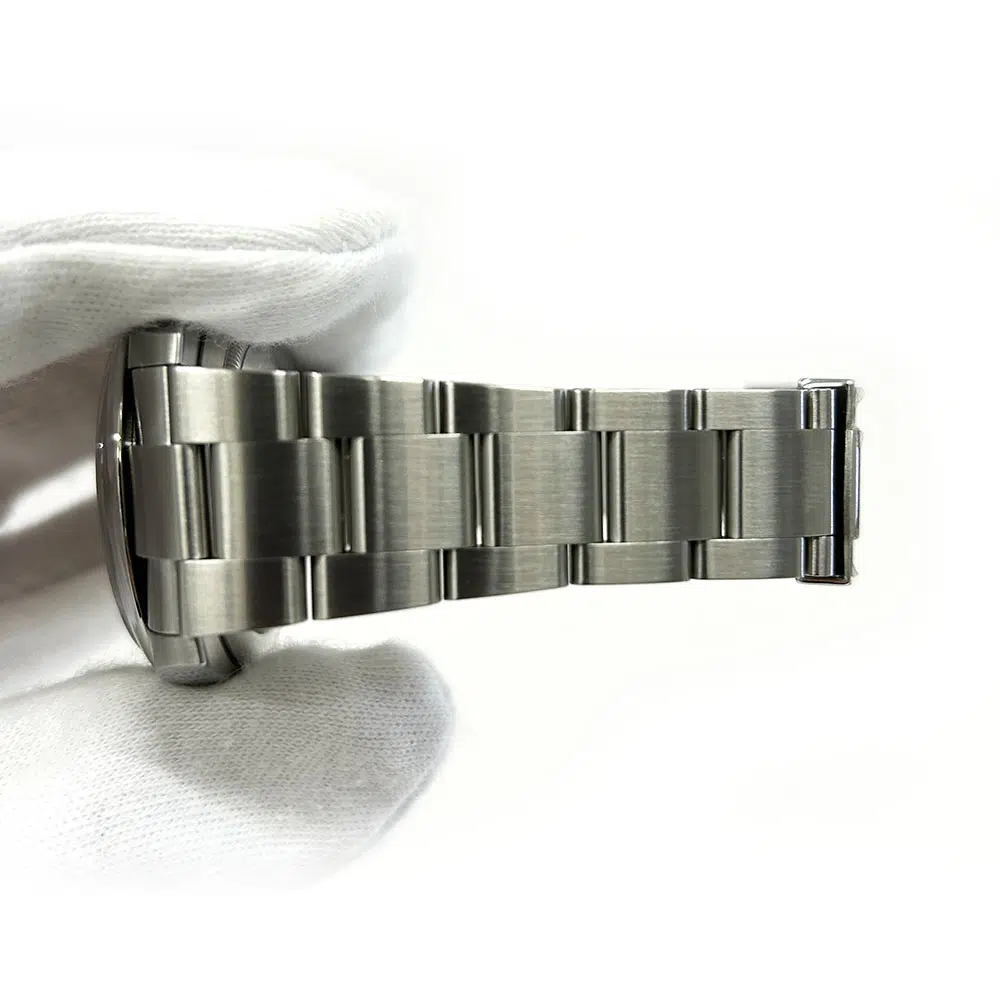 Rolex Oyster Perpetual 41mm 124300-0004 Stainless Steel Watch Yellow Index Dial 2021 – image 7