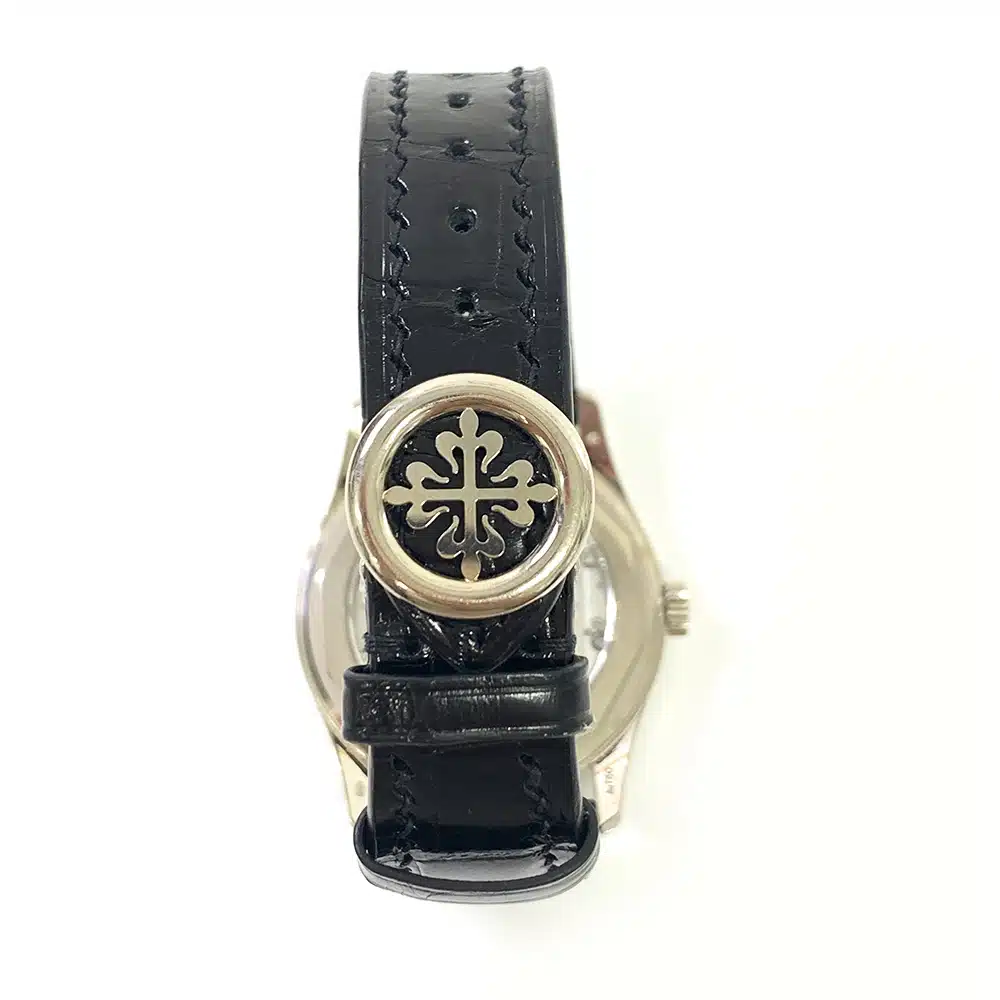 Patek Philippe Calatrava Certified White Gold Black Dial 6006G-001 Watch 2018 – image 5