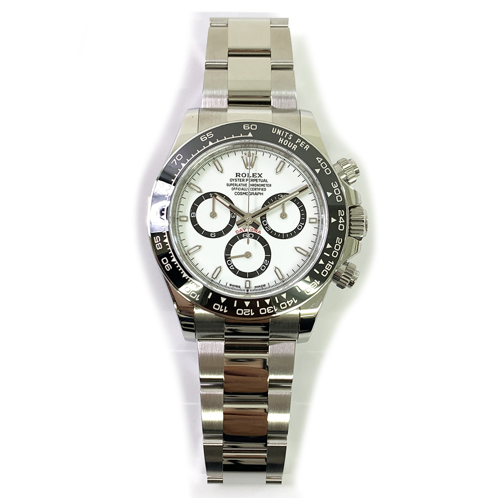Rolex Daytona White Dial 40mm Oyster 126500ln-0001 Stainless Steel Watch 2024