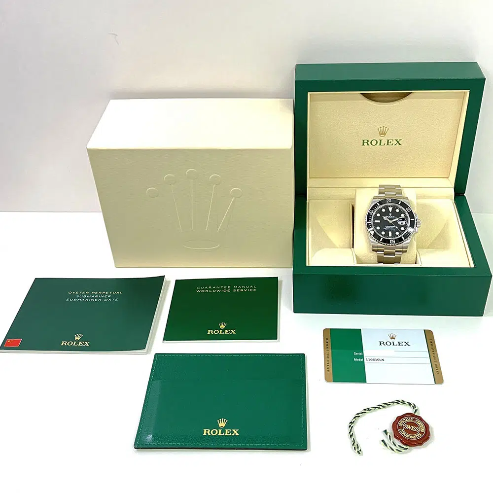 Rolex Submariner 116610LN Stainless Steel 40mm with Black Dial Watch 2017 – image 8