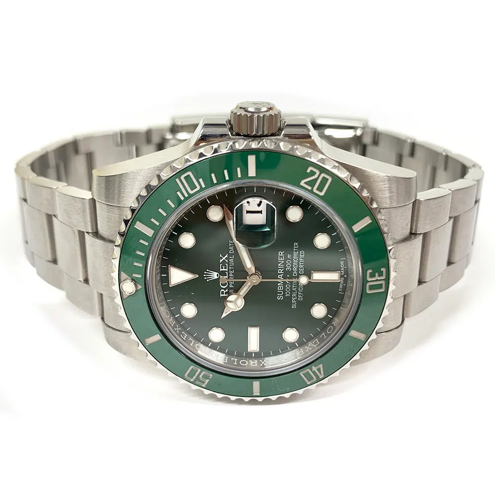 Rolex Submariner MINT 2015 Stainless Steel Oyster 116610LV  Green Dial – image 4