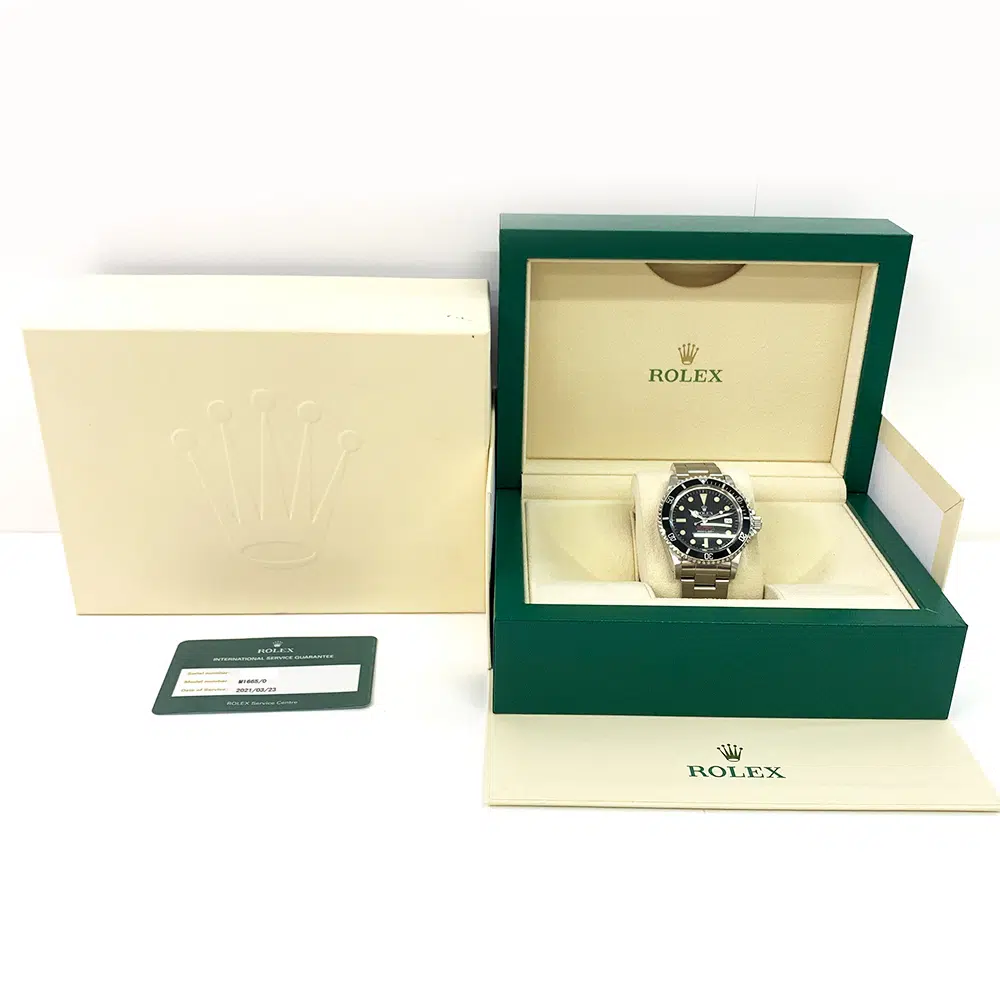 Rolex Sea-Dweller 40mm 1665 Oyster Stainless Steel Watch Black Dial – image 12