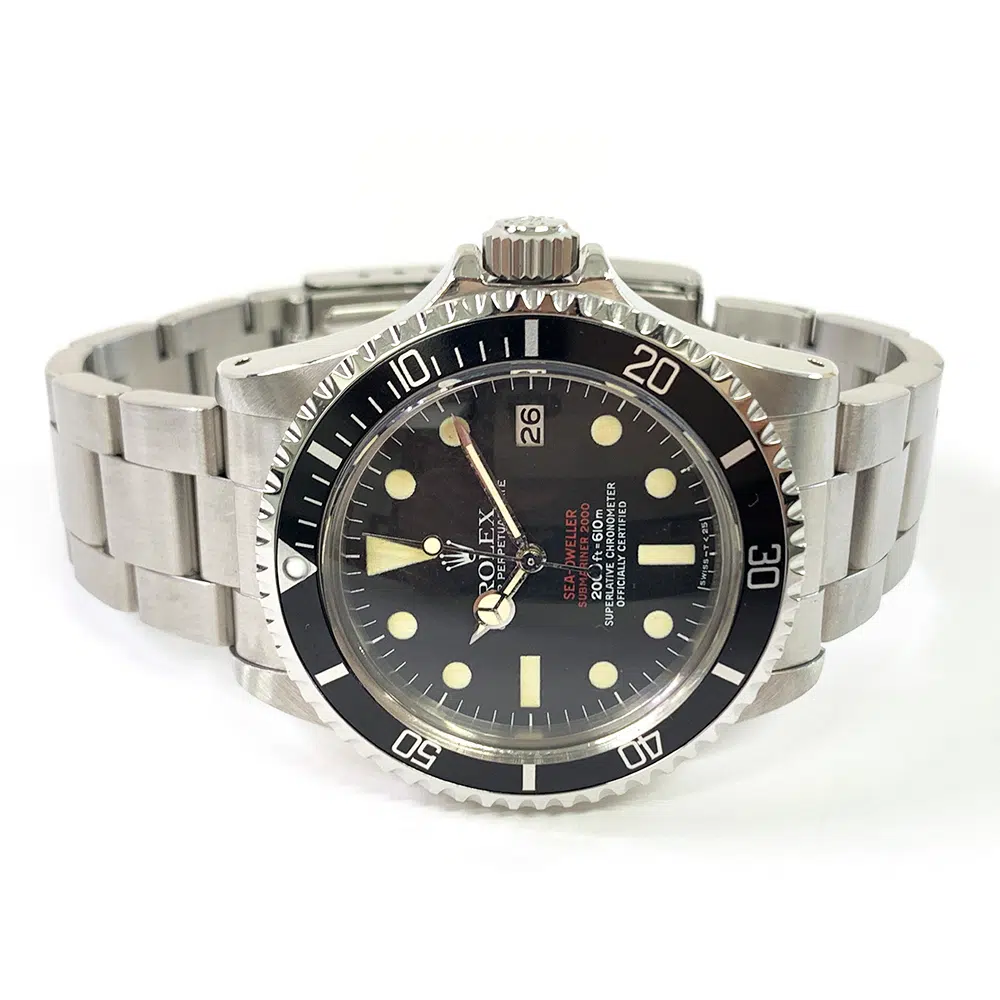 Rolex Sea-Dweller 40mm 1665 Oyster Stainless Steel Watch Black Dial – image 4