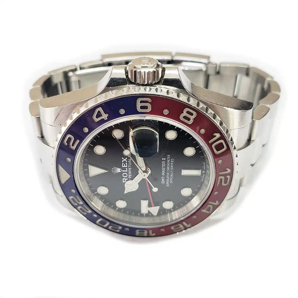 Rolex GMT-Master II Black Dial 126710BLRO Oyster Pepsi Bezel Stainless Steel Watch – image 3