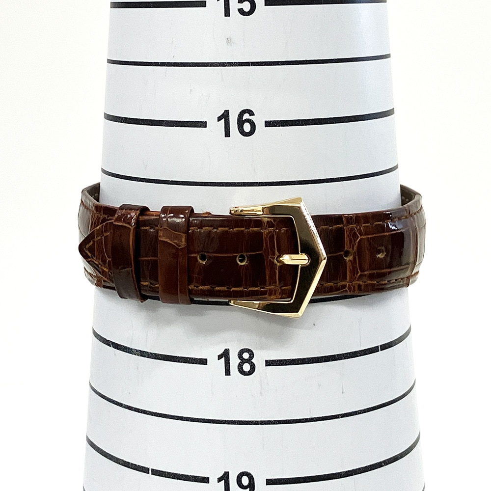 Patek Philippe Annual Calendar 5035R-001 Rose Gold With Brown Leather Watch Silver Dial 1997