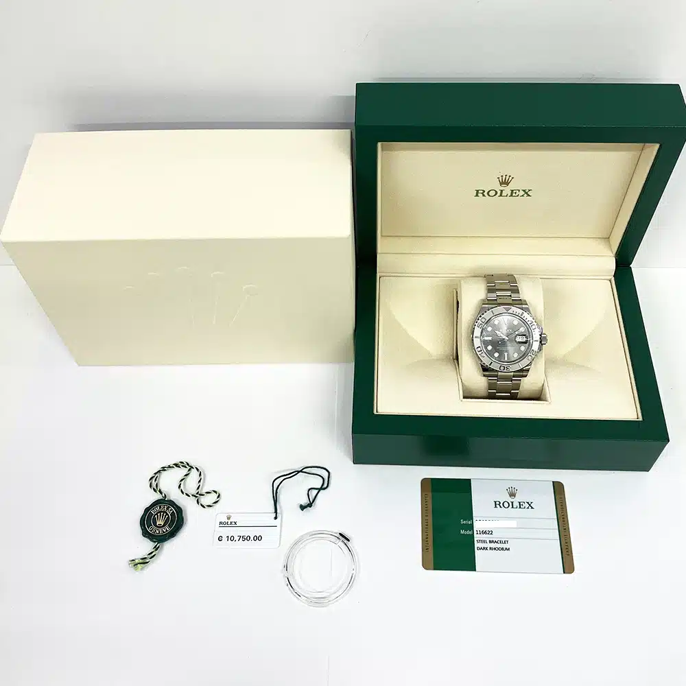 Rolex 116622 Yacht-Master 40mm Men's Watch Steel Bracelet 2019 – image 14