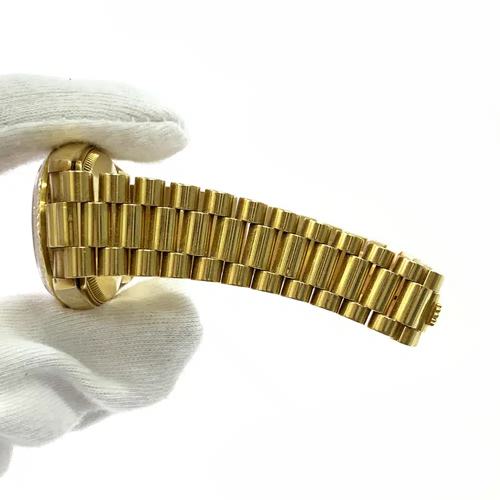 Rolex Datejust 31mm Champagne Diamond Dial 68278 Yellow Gold Ladies Watch – image 7