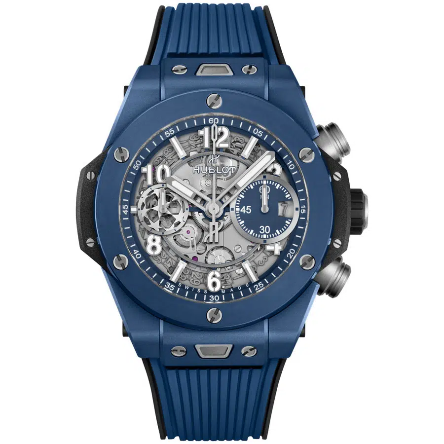 Hublot Big Bang UNICO 42mm Midsize Blue Strap 441.EX.5129.RX.UCL22 Ceramic