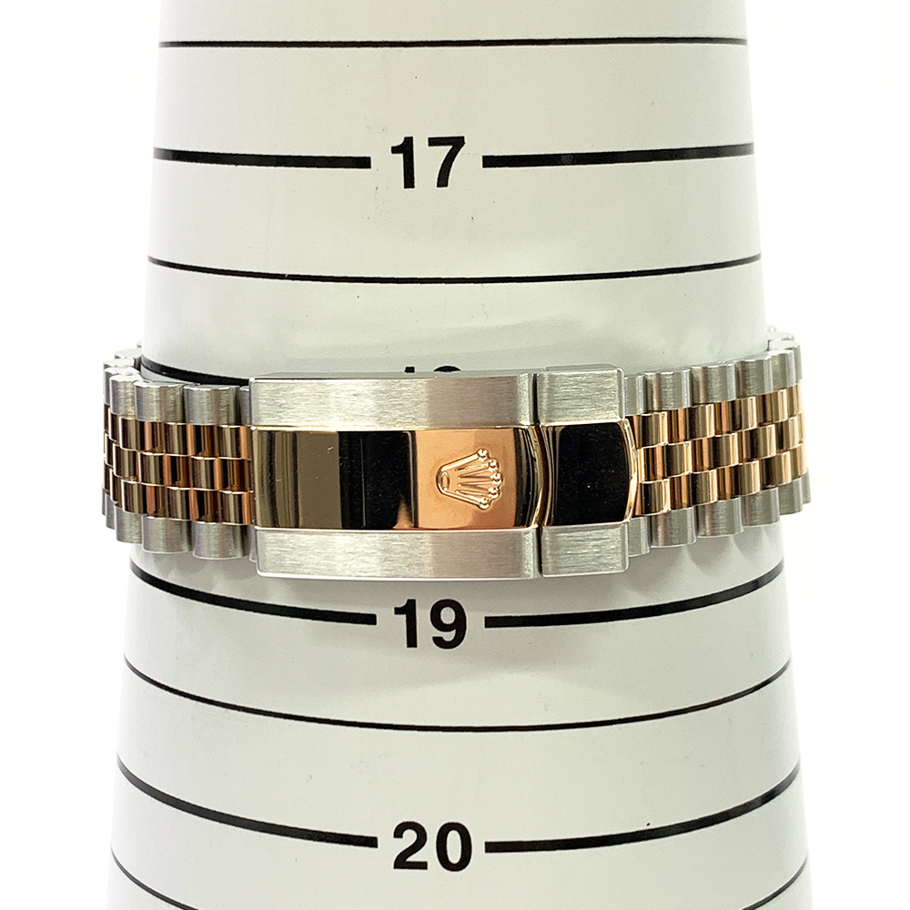 Rolex Datejust 36mm 126231-0031 Jubilee Stainless Steel & Rose Gold Silver Palm Index Dial 2024