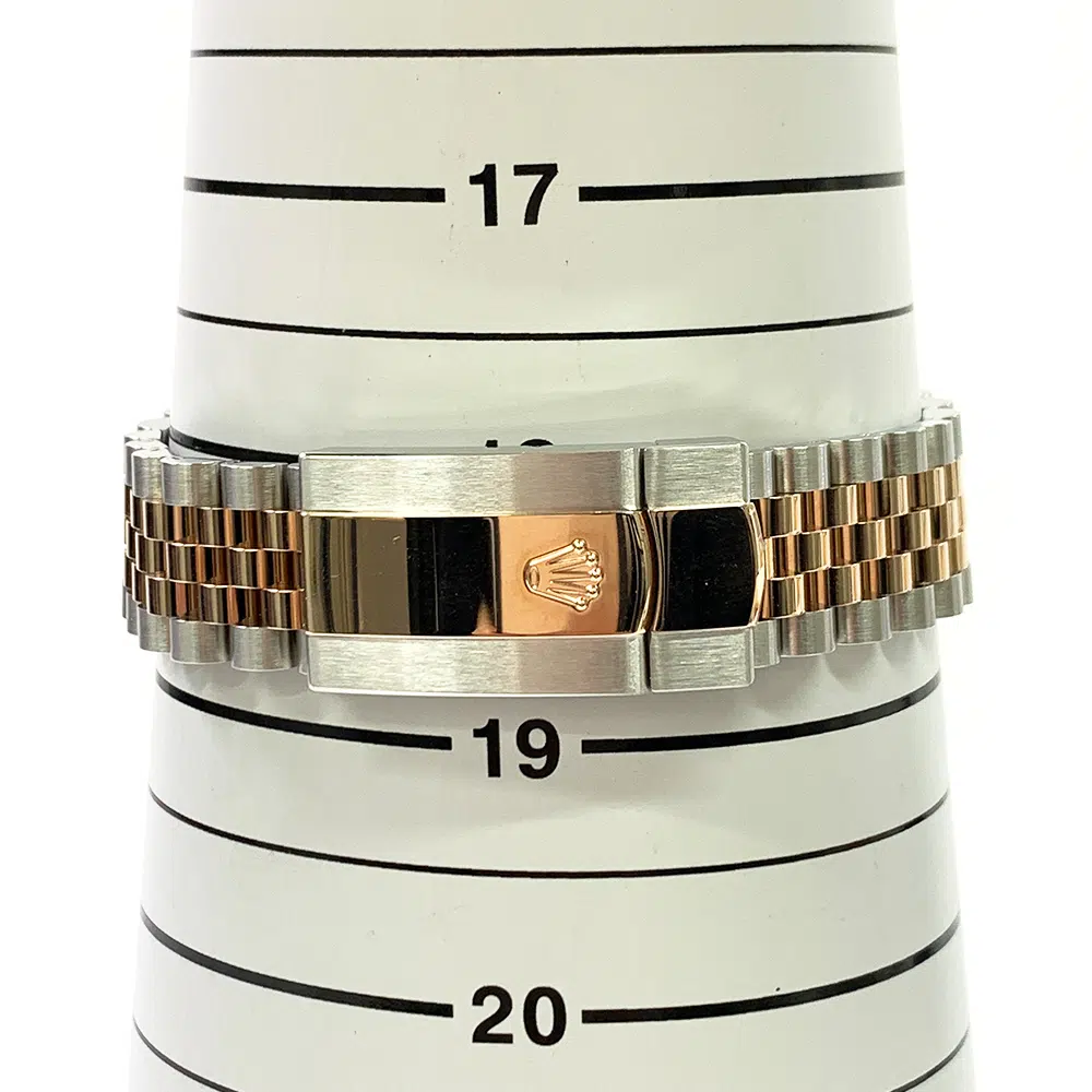 Rolex Datejust 36mm 126231-0031 Jubilee Stainless Steel & Rose Gold Silver Palm Index Dial 2024 – image 6