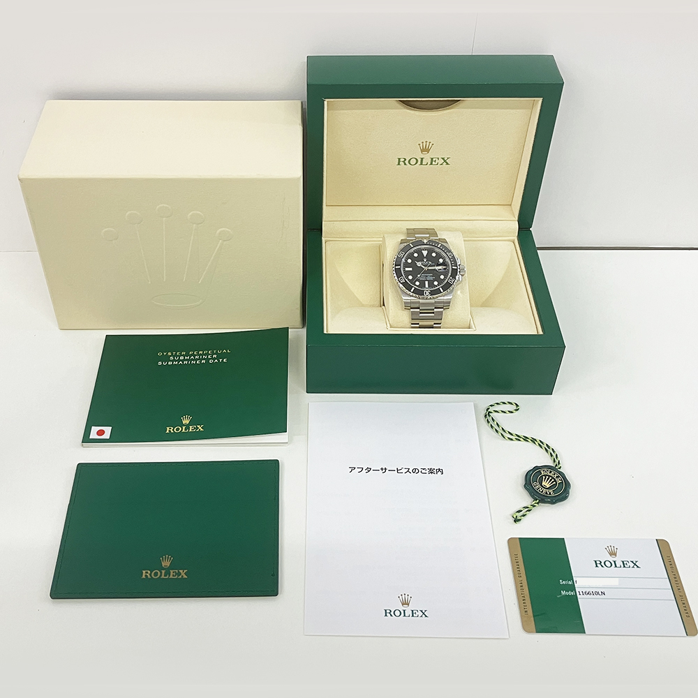 Rolex Submariner Date 116610LN 40mm Stainless Steel with Black Dial Watch 2015